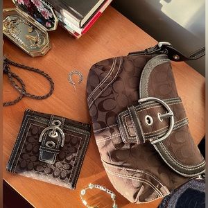 ⚡️SOLD⚡️Y2K Vintage Soho Coach Bag & Wallet